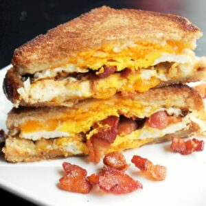 Toasted Bacon, Egg & Cheese